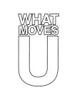 WHAT MOVES U