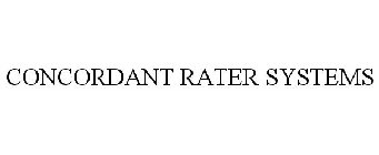 CONCORDANT RATER SYSTEMS