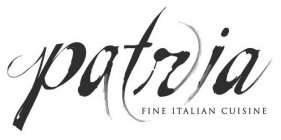 PATRIA FINE ITALIAN CUISINE