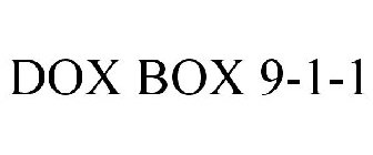 DOX BOX 9-1-1
