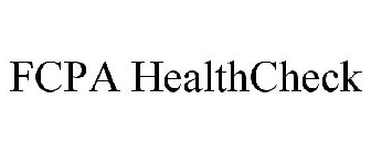 FCPA HEALTHCHECK