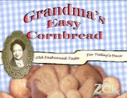 GRANDMA'S EASY CORNBREAD OLD FASHIONED TASTE FOR TODAY'S PACE