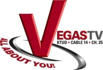 VEGAS TV KTUD CABLE 14 CH. 25 ALL ABOUT YOU!