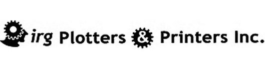 IRG PLOTTERS & PRINTERS, INC.