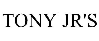TONY JR'S