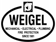 WEIGEL MECHANICAL · ELECTRICAL · PLUMBING FIRE PROTECTION SINCE 1981