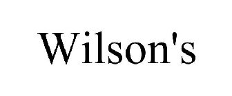 WILSON'S