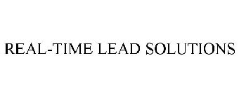 REAL-TIME LEAD SOLUTIONS