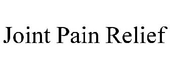 JOINT PAIN RELIEF