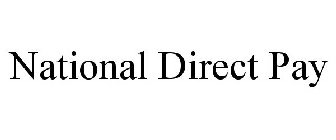 NATIONAL DIRECT PAY