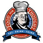 FOOD FOR THOUGHT RESTAURANT. EAT. DRINK. THINK.