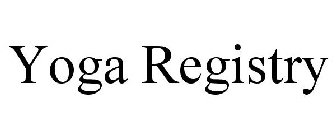 YOGA REGISTRY