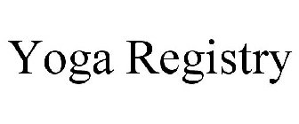 YOGA REGISTRY