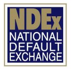 NDEX NATIONAL DEFAULT EXCHANGE
