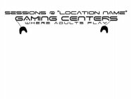 GAMING CENTERS SESSIONS @ 