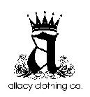 A ALLACY CLOTHING CO.