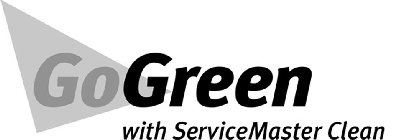 GO GREEN WITH SERVICEMASTER CLEAN