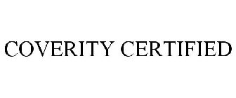 COVERITY CERTIFIED