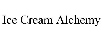 ICE CREAM ALCHEMY