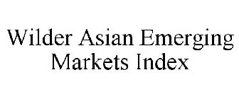 WILDER ASIAN EMERGING MARKETS INDEX