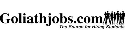 GOLIATHJOBS.COM THE SOURCE FOR HIRING STUDENTS