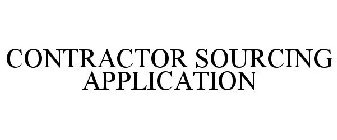 CONTRACTOR SOURCING APPLICATION