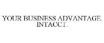 YOUR BUSINESS ADVANTAGE. INTACCT.