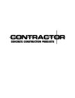 CONTRACTOR CONCRETE CONSTRUCTION PRODUCTS