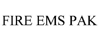 FIRE EMS PAK
