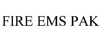 FIRE EMS PAK