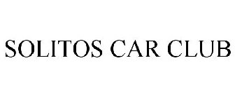 SOLITOS CAR CLUB