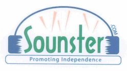 SOUNSTER PROMOTING INDEPENDENCE .COM