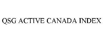 QSG ACTIVE CANADA INDEX