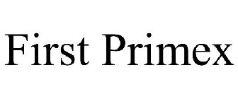 FIRST PRIMEX