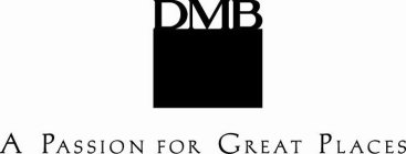DMB A PASSION FOR GREAT PLACES