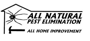 ALL NATURAL PEST ELIMINATION ALL HOME IMPROVEMENT