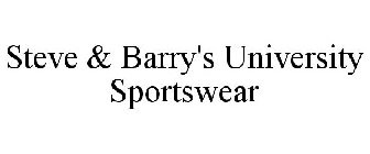 STEVE & BARRY'S UNIVERSITY SPORTSWEAR