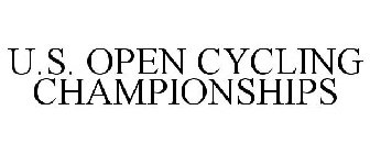 U.S. OPEN CYCLING CHAMPIONSHIPS