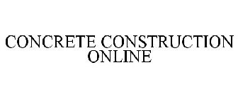 CONCRETE CONSTRUCTION