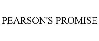PEARSON'S PROMISE