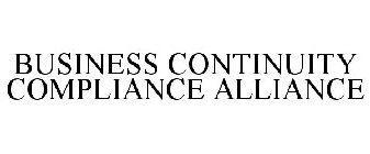 BUSINESS CONTINUITY COMPLIANCE ALLIANCE