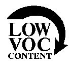 LOW VOC CONTENT