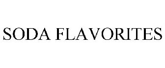 SODA FLAVORITES