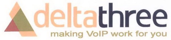 DELTATHREE MAKING VOIP WORK FOR YOU