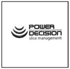 POWER DECISION SLICE MANAGEMENT