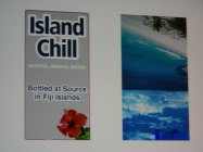 ISLAND CHILL NATURAL MINERAL WATER BOTTLED AT SOURCE IN FIJI ISLANDS