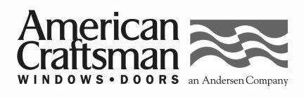 AMERICAN CRAFTSMAN WINDOWS DOORS AN ANDERSEN COMPANY