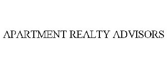 APARTMENT REALTY ADVISORS