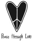 PEACE THROUGH LOVE