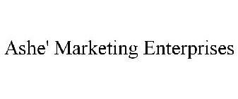 ASHE' MARKETING ENTERPRISES